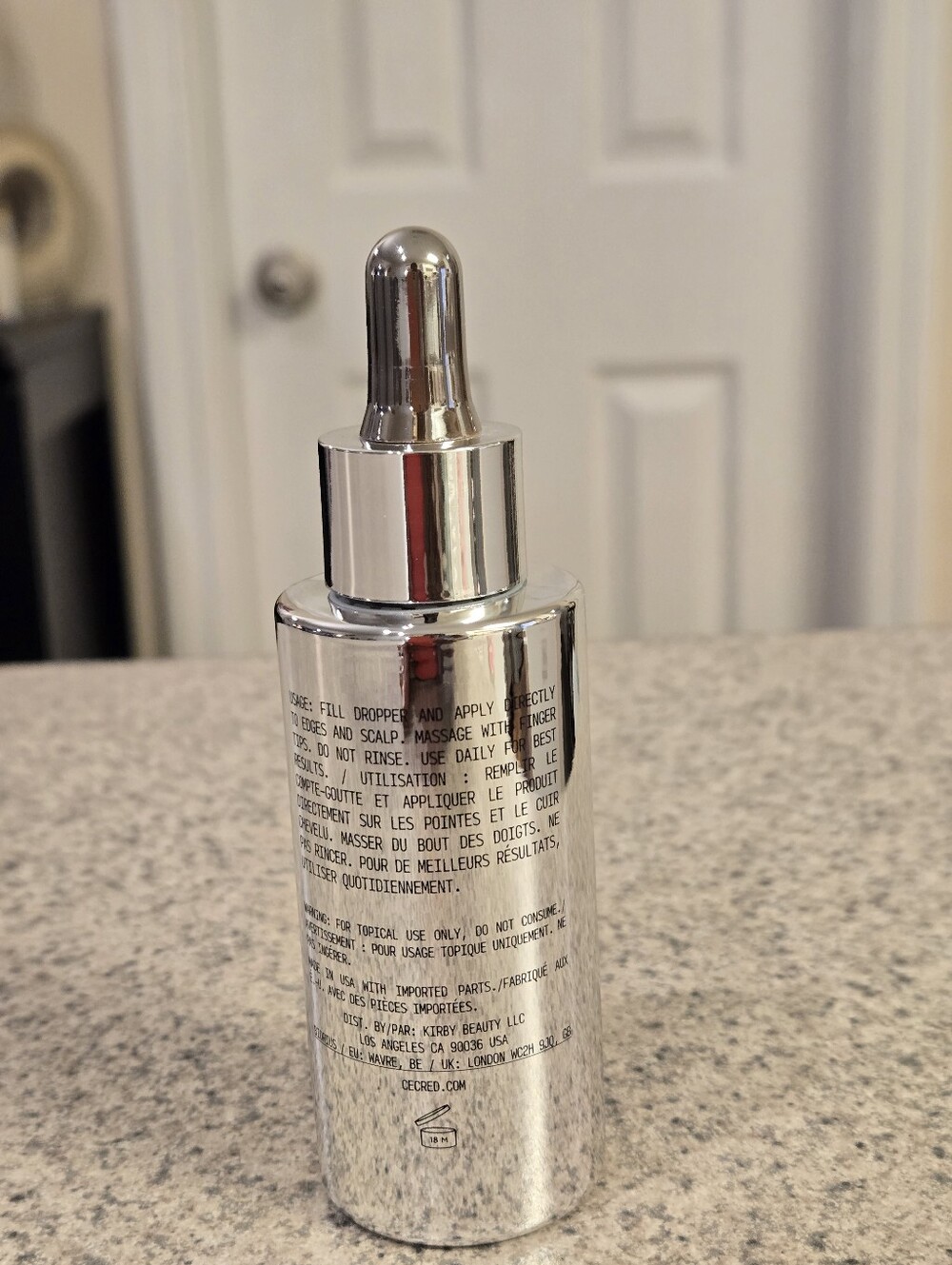 Cécred Silver Restoring Hair & Edge Drops - Picture 2 of 6